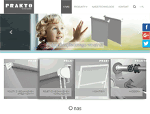 Tablet Screenshot of prakto.eu